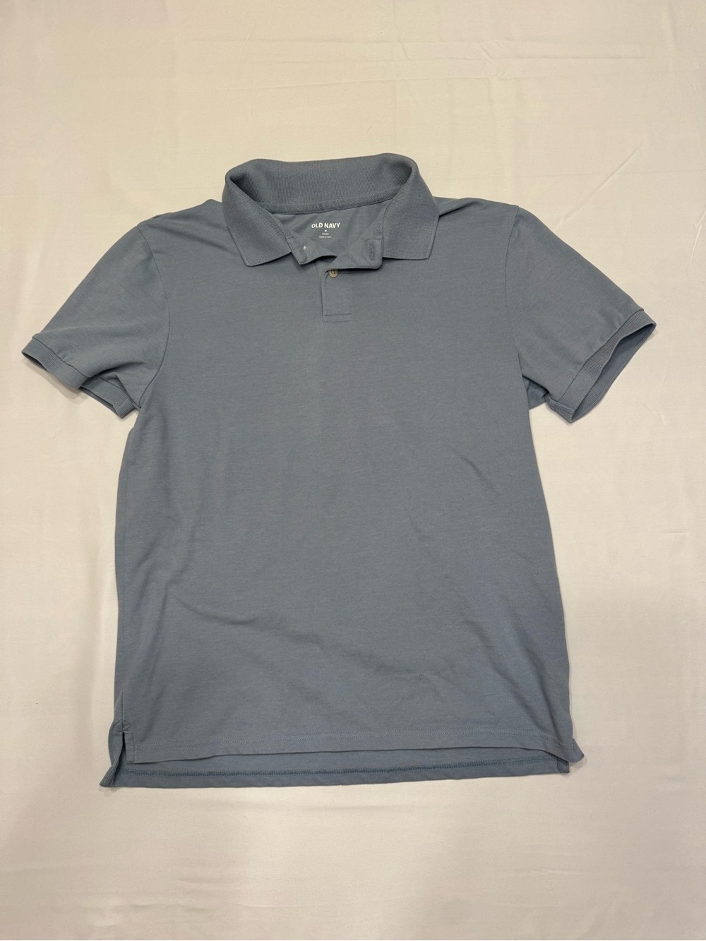 Old Navy Men's Polo Shirt in Dusty Slate Blue
